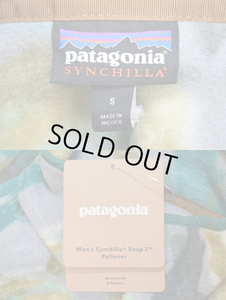 画像3: 新品未使用 Patagonia M's Synchilla Snap T Pull Over “Trout Tails / Legend Green” (3)