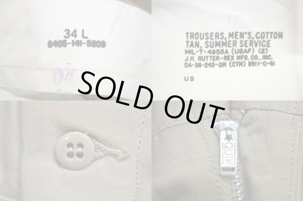画像3: 60's USAF チノトラウザー “DEADSTOCK” (3)