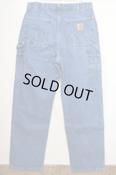 画像2: 90's Carhartt ダブルニー デニムぺインターパンツ “USA製” (2)