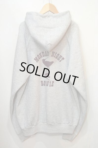 画像2: 80's-90's MONDAY NIGHT BOOGIE 両面プリントスウェットパーカー “DEADSTOCK” (2)
