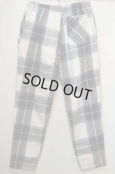 画像2: 90's VISION チェック柄イージーパンツ “USA製” (2)