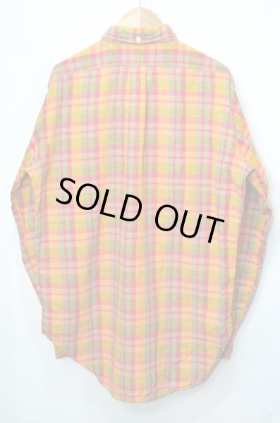 画像2: 60's Brahma 3点留めボタンダウンシャツ “インディアコットン” (2)