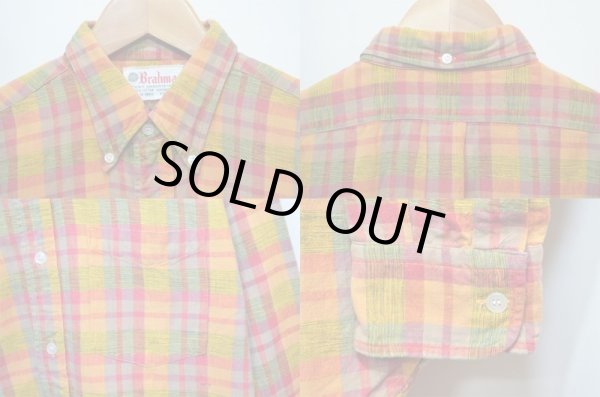 画像4: 60's Brahma 3点留めボタンダウンシャツ “インディアコットン” (4)