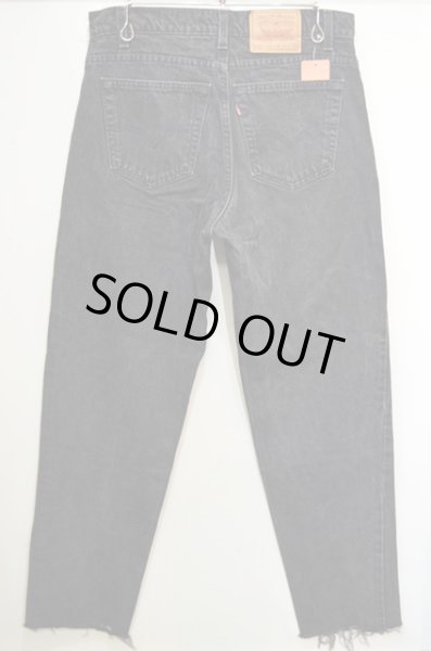 画像2: 90's Levi's 550 ブラックデニムパンツ “USA製” (2)