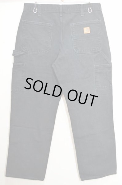 画像2: 90-00's Carhartt ダックペインターパンツ “BLACK” (2)