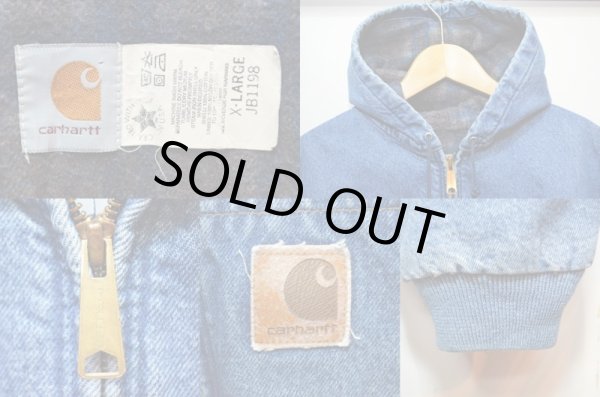 画像3: 90's Carhartt アクティブジャケット “デニム / USA製” (3)