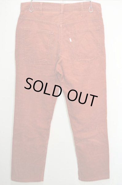 画像2: 70's Levi's 519-1584 コーデュロイパンツ “レアカラー” (2)