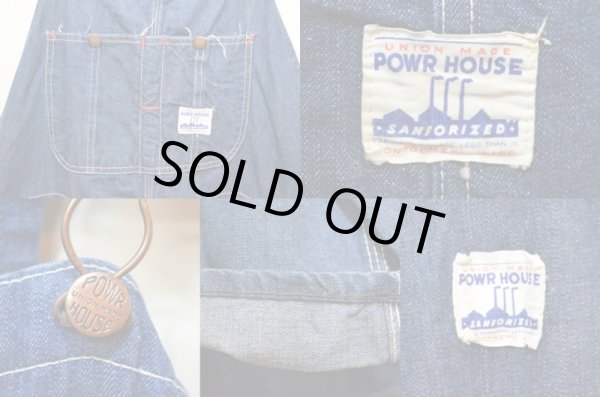 画像3: 50's POWR HOUSE オーバーオール (3)