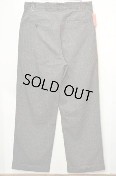 画像2: 40's Lee ブラックシャンブレー ワークパンツ (2)