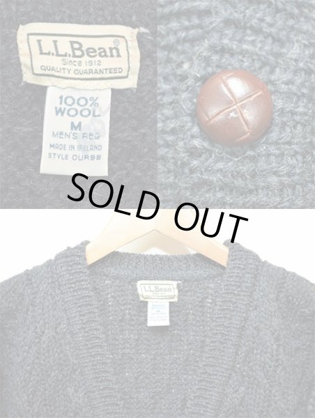 画像3: 80's L.L.BEAN アイルランド製 フィッシャーマンカーディガン (3)