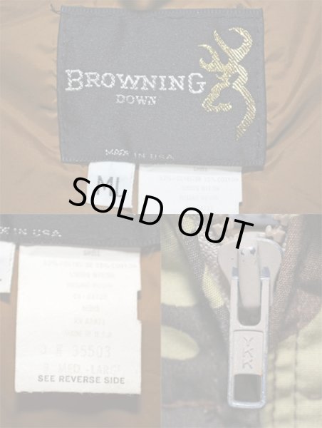 画像3: 80's BROWNING ダウンベスト (3)