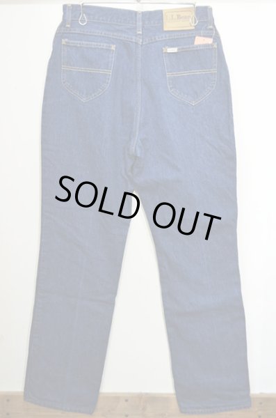 画像2: 80's L.L.BEAN 裏地付きデニムパンツ (2)