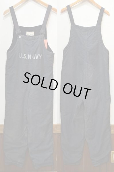 画像2: 40's US.NAVY WWII ブルーデッキパンツ “フック” (2)