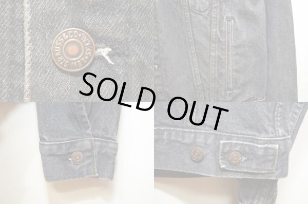 画像4: 80's Levi's 70506-0259 ブラックデニムジャケット (4)