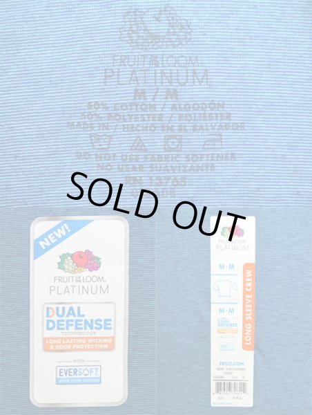 画像3: 日本未発売 Fruit of the loom L/S Tシャツ “MICRO STRIPE” (3)