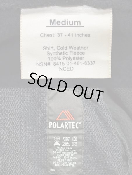 画像3: ECWCS GENII POLARTEC フリースジャケット “BLACK” (3)