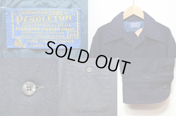 画像3: 70's Pendleton ウールシャツ “NAVY” (3)