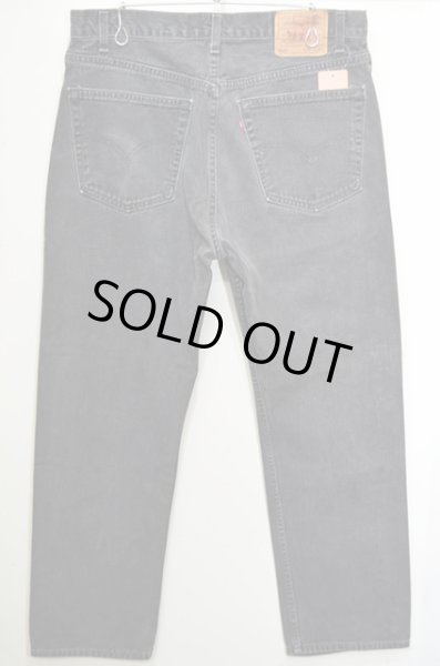 画像2: 90's Levi's 505 ブラックデニムパンツ “USA製” (2)