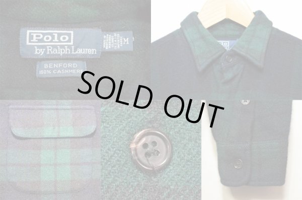 画像3: Polo Ralph Lauren カシミヤシャツ “ブラックウォッチ” (3)