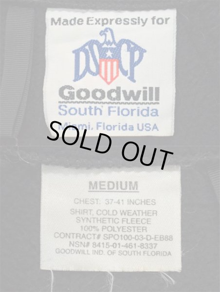 画像3: ECWCS GENII POLARTEC フリースジャケット “BLACK” (3)