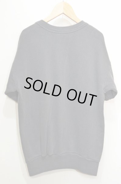 画像2: 50-60's UNKNOWN S/S スウェットシャツ “BLACK” (2)