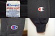 画像3: 90's Champion リバースウィーブスウェット “目付き / BLACK” (3)