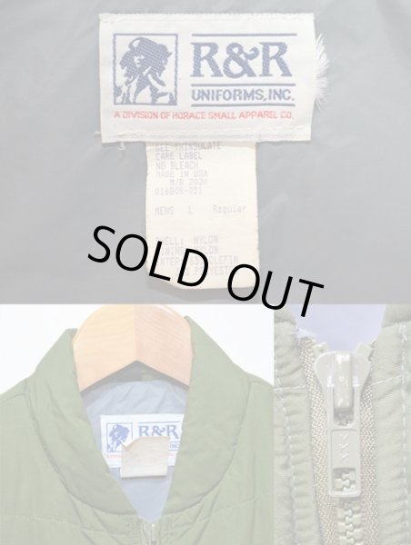 画像3: 90's R&R UNIFORMS 中綿入りベスト “USA製” (3)