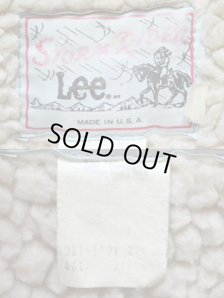 画像3: 70's Lee 221-1521 STORM RIDER コーデュロイボアジャケット (3)