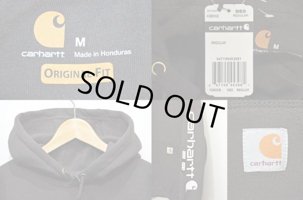 画像3: 日本未発売 Carhartt 袖プリント入り スウェットパーカー (3)