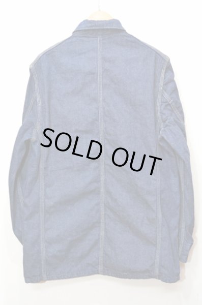 画像2: 60's RED BALL デニムカバーオール "真紺 / 36インチ程度" (2)