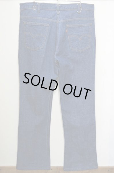 画像2: 70's Levi's 646 デニムパンツ “濃紺” (2)