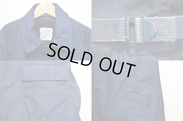 画像4: 90's US.NAVY アラミドデッキジャケット (4)