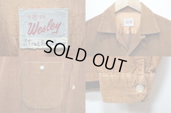 画像3: 50's Wesley コーデュロイシャツ “2TONE” (3)