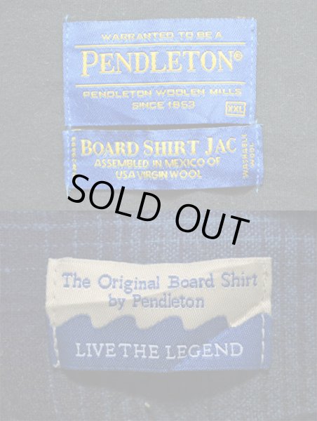 画像3: Pendleton ウールシャツ “青ベース / オンブレチェック” (3)