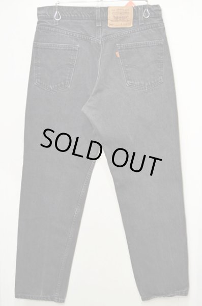 画像2: 90's Levi's 550 ブラックデニムパンツ “USA製” (2)