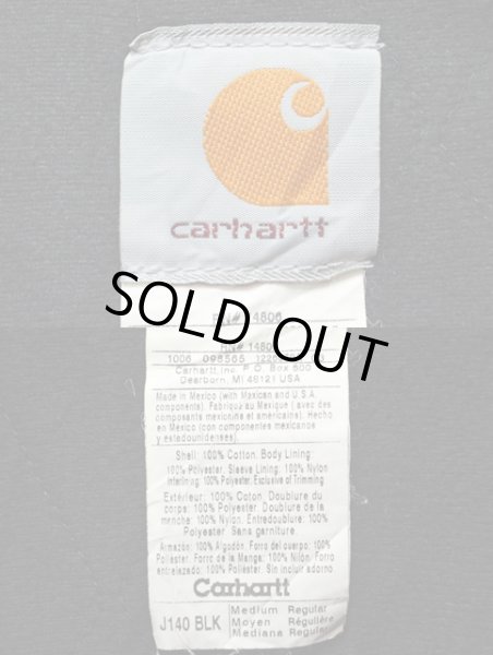 画像3: Carhartt アクティブジャケット “BLACK” (3)