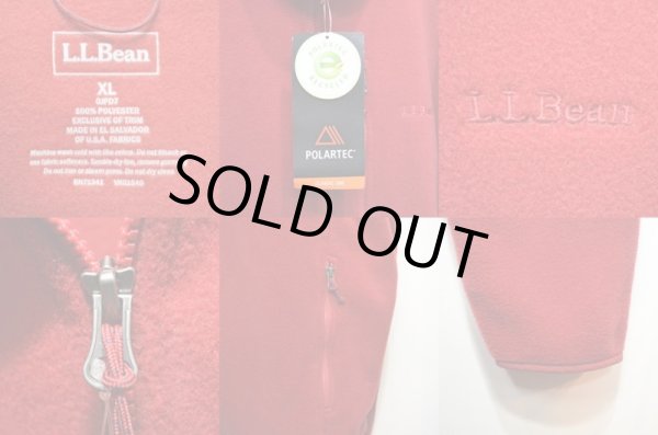 画像3: L.L.BEAN フルジップ フリースジャケット “DEADSTOCK” (3)