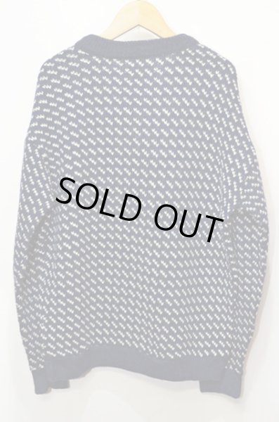 画像2: 80's L.L.BEAN バーズアイ柄 ウールニット (2)