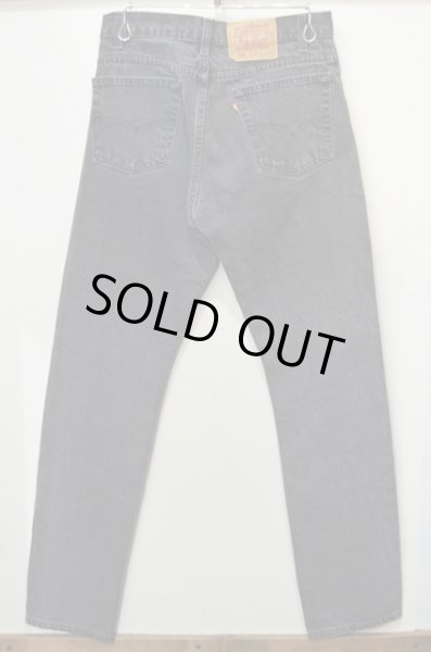 画像2: 90's Levi's 505 ブラックデニムパンツ “USA製” (2)