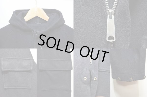 画像3: 70's フード付きウールコート (3)