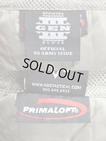 画像4: 07's US.ARMY ECWCS GENIII level7 プリマロフトパーカー “MEDIUM-REGULAR” (4)
