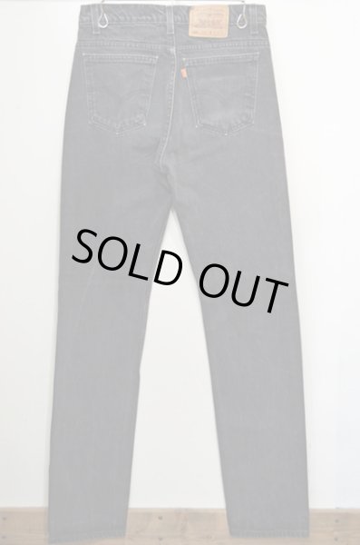 画像2: 90's Levi's 505 ブラックデニムパンツ “USA製” (2)