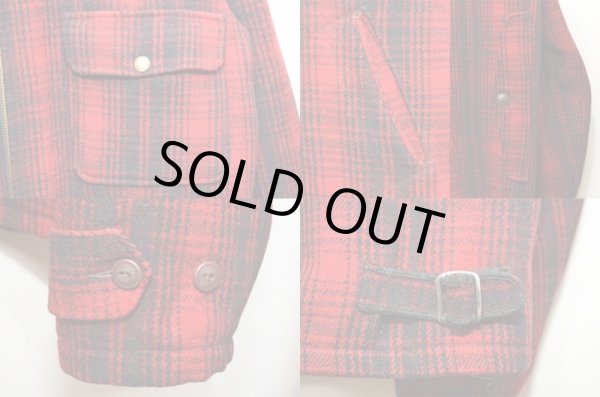 画像4: 50's Woolrich マッキノークルーザージャケット “size 44” (4)