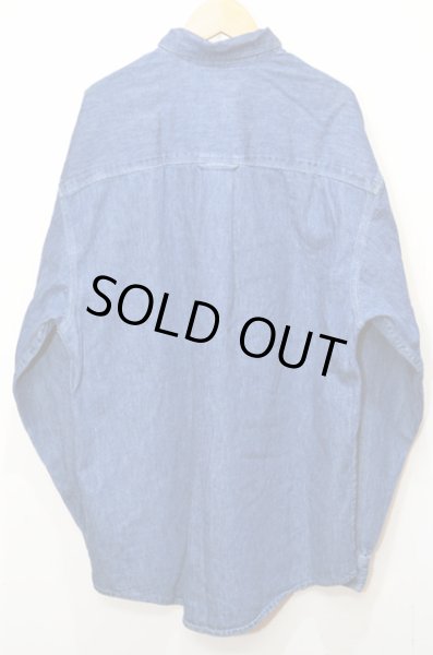 画像2: 80's Eddie Bauer デニムワークシャツ “USA製” (2)