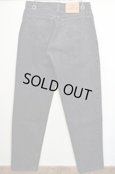 画像2: 90's Levi's 560 ブラックデニムパンツ “USA製” (2)