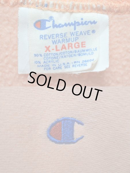 画像3: 80's Champion リバースウィーブスウェット “目付き / PINK” (3)