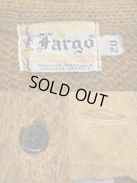 画像3: 60's Fargo モヘアカーディガン “ポケット付き” (3)