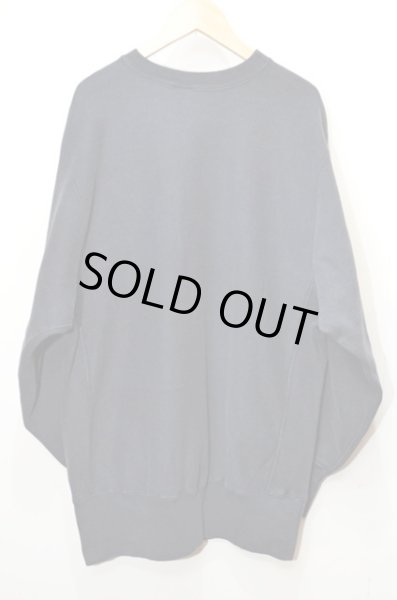 画像2: 90's Champion リバースウィーブスウェット “目付き / BLACK” (2)