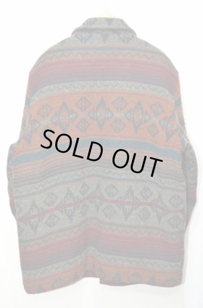 画像2: 90's L.L.Bean 総柄ウールジャケット (2)