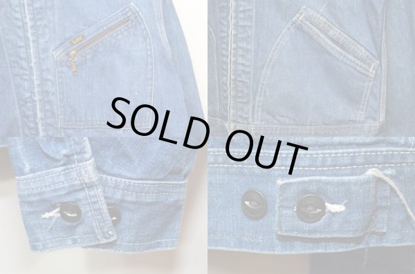 画像4: 70's Lee 91-B デニムジャケット “LONG丈” (4)